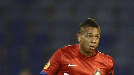 Guarin sfida il gelo: "Tutti insieme forza Inter"