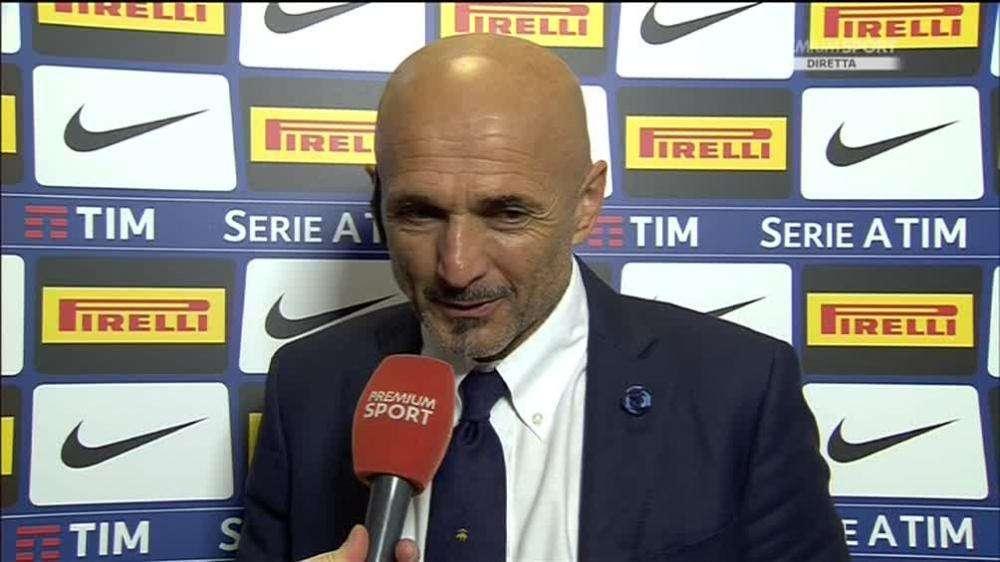 Spalletti: "Ora vedo un'Inter forte. Gli errori di Icardi? Può capitare"