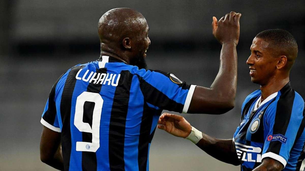Inter-Leverkusen - Lukaku crea ampiezza e profondità. Godin e Barella trascinano un'Inter corta