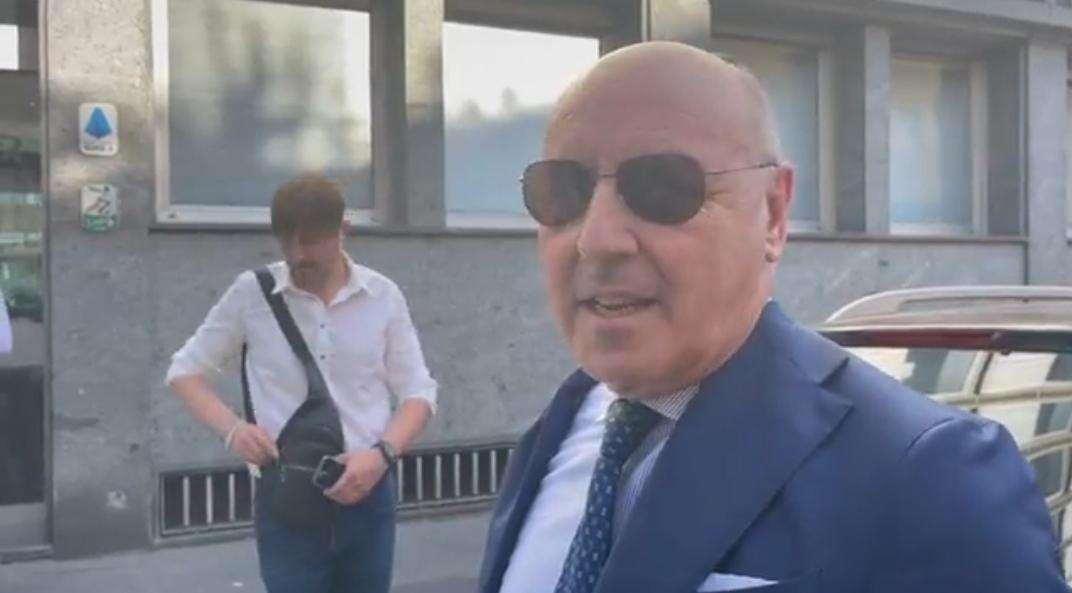 Marotta: "Skriniar ha un problema muscolare, niente di compromettente. Passi avanti per Dybala? Vediamo"