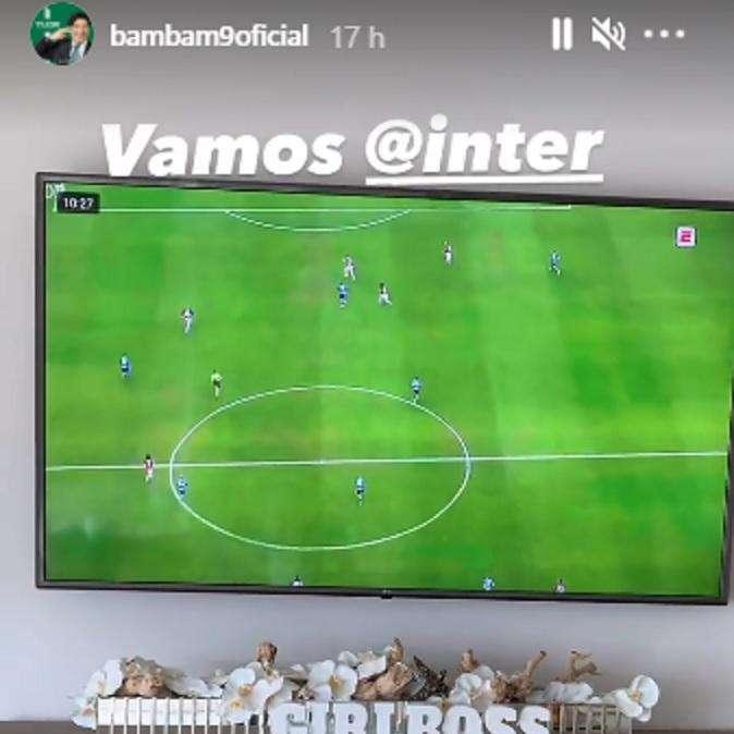 Zamorano festeggia con Big Rom: "Golazo, grande Lukaku"