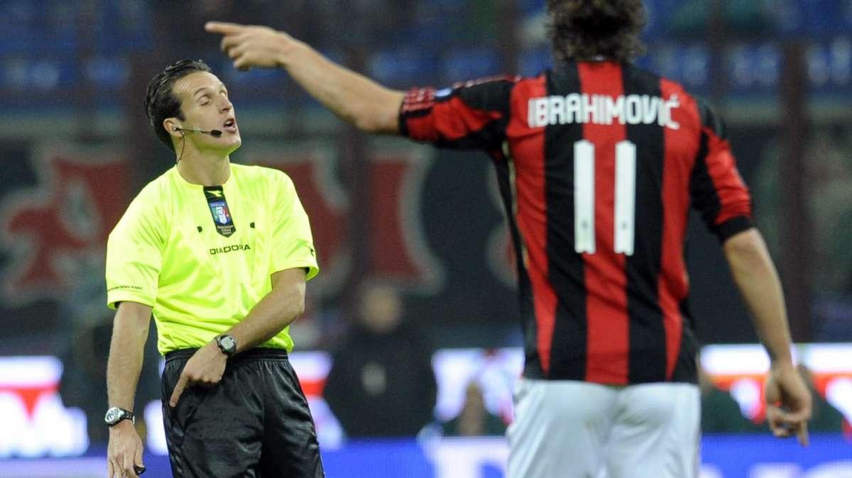 Milan, scatena polemiche l'arbitraggio col Palermo