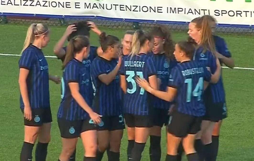 Goleada Inter Women anche in Albania: Vllzania travolto 5-0, nerazzurre avanti in Women's Europa Cup