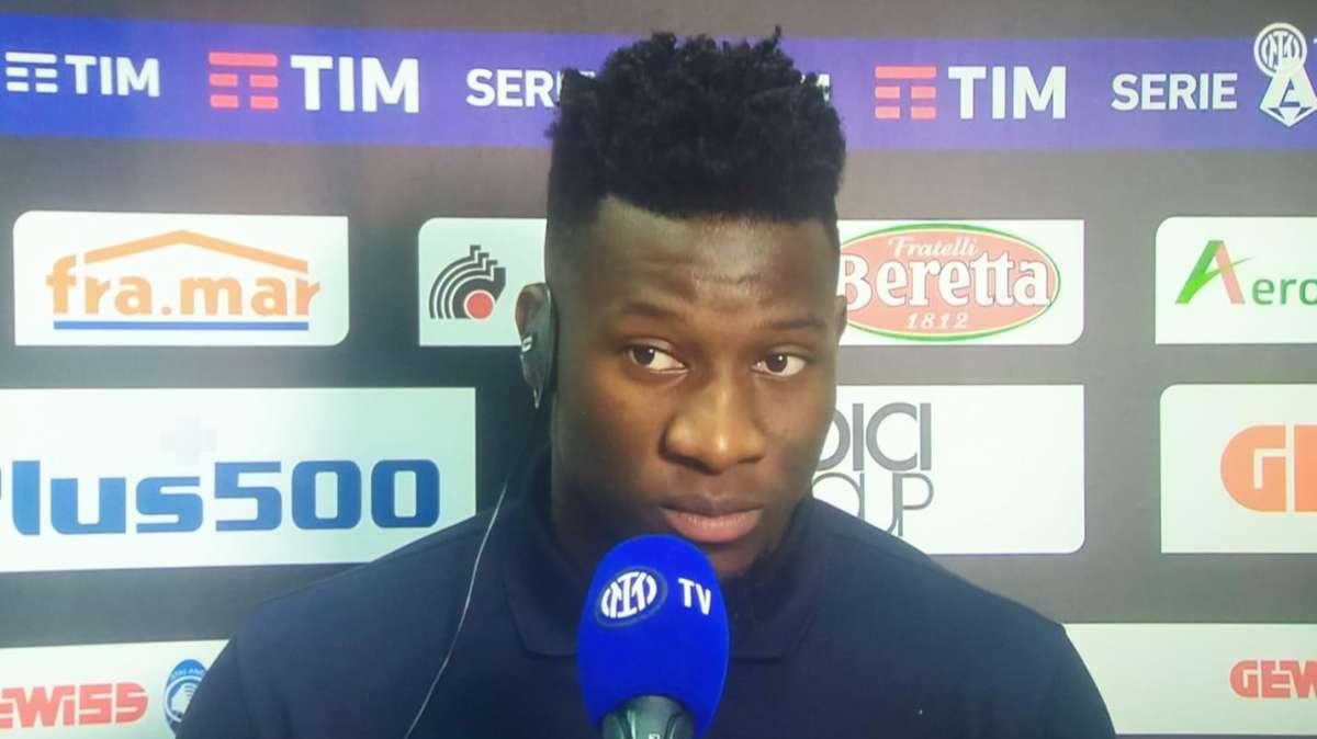 Onana a ITV: "Mostrato carattere e determinazione. Il lancio per Dimarco? Facile quando giochi con compagni così"