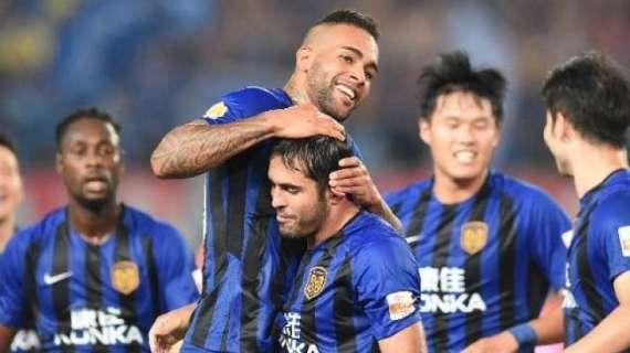 VIDEO - Tris Jiangsu Suning, Eder protagonista: sfiora il super-gol e timbra un assist