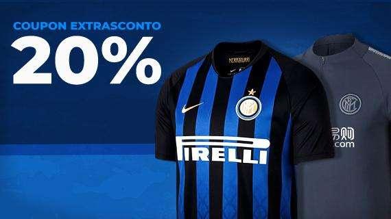 Sul nostro store online un extrasconto del 20% su tutto il catalogo