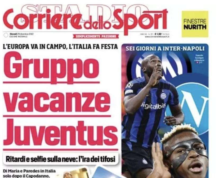 Prima CdS - Osimhen, scudetto a casa Lukaku