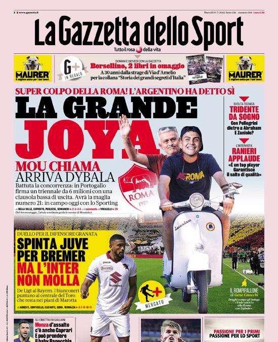 Prima GdS - Spinta Juve per Bremer, ma l’Inter non molla
