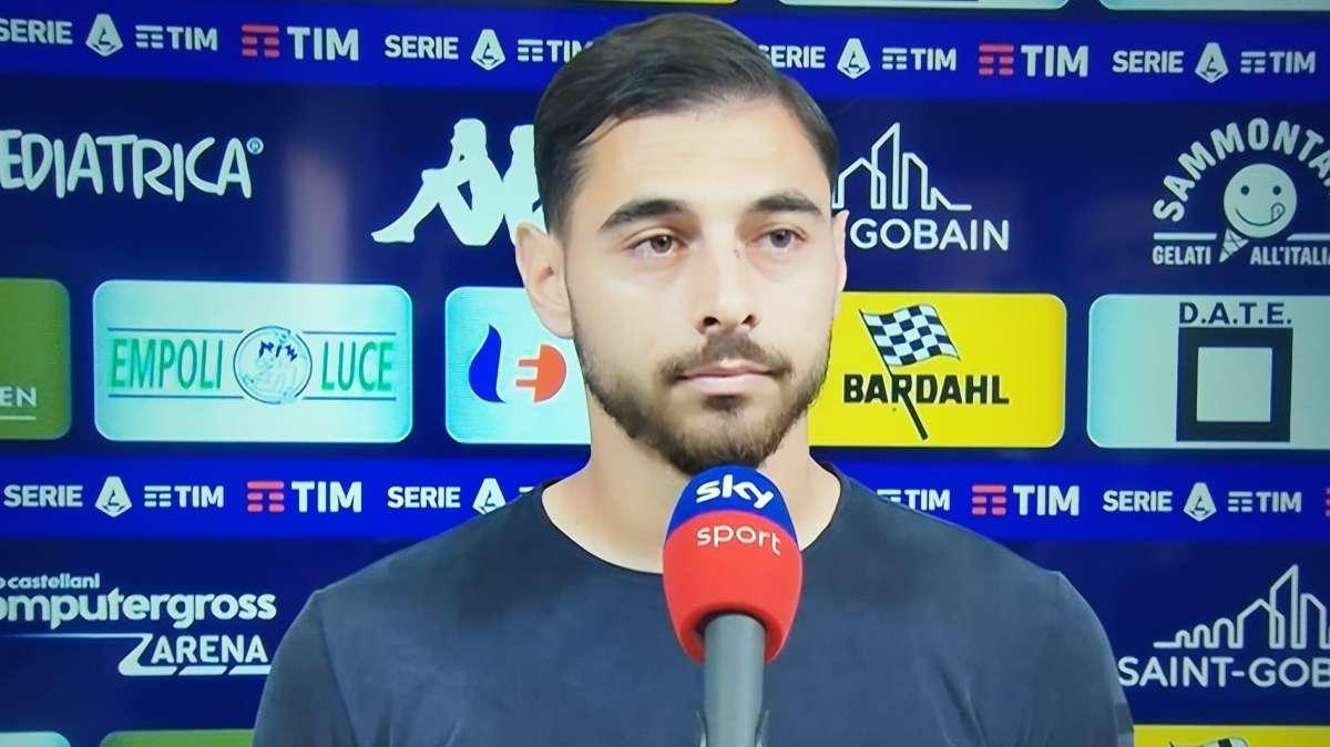 Empoli, Pezzella fiducioso a Sky: "Siamo un bel gruppo, in una settimana può cambiare tutto"