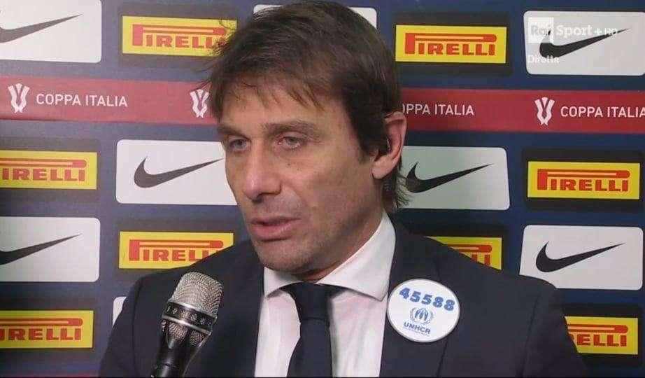 Conte: "Vittoria meritata, oggi soluzione tattica forzata dalle assenze. Ottima partita di Barella"