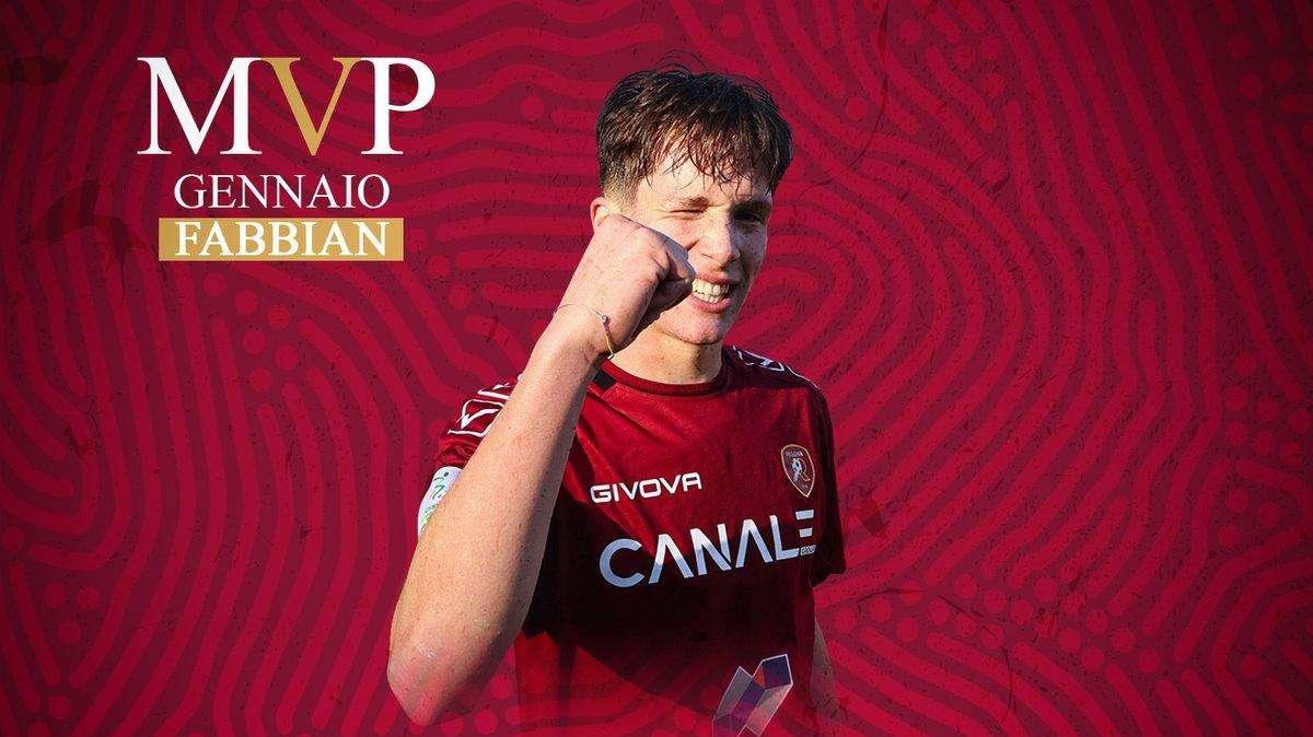 Reggina, Fabbian cresce a vista d'occhio: è l'MVP amaranto di gennaio 