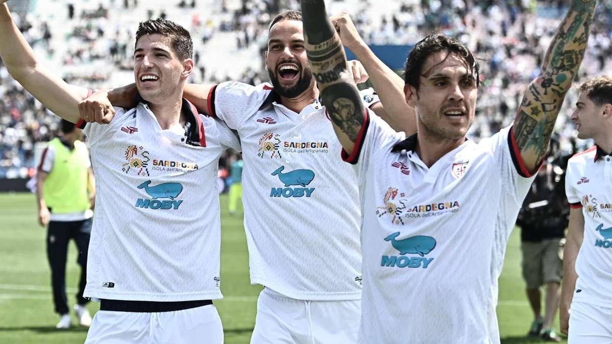 VIDEO - Prati e Lapadula salvano il Cagliari e mandano in B il Sassuolo, gol e highlights del match