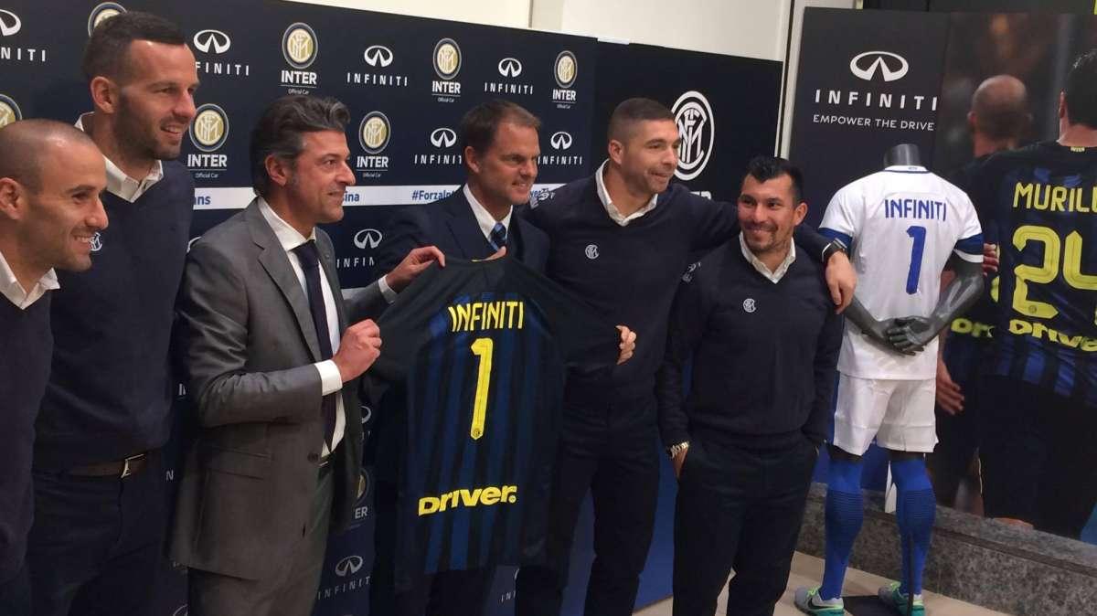 De Boer: "Infiniti grande marchio, ideale per l'Inter"