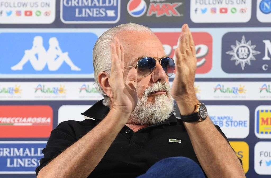 De Laurentiis: "Napoli-Inter? Non dico nulla. Calendario asimmetrico un errore"