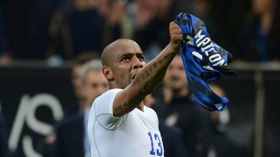 Maicon in campo per 90'. La valigià può aspettare