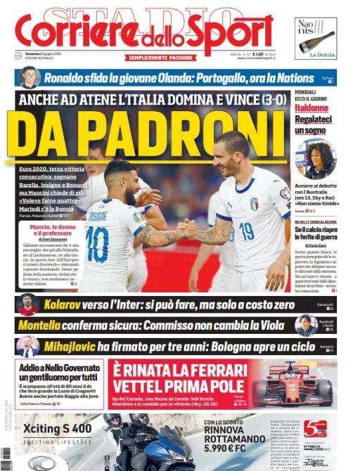 Prima CdS - Kolarov verso l'Inter: si può fare, ma solo a costo zero