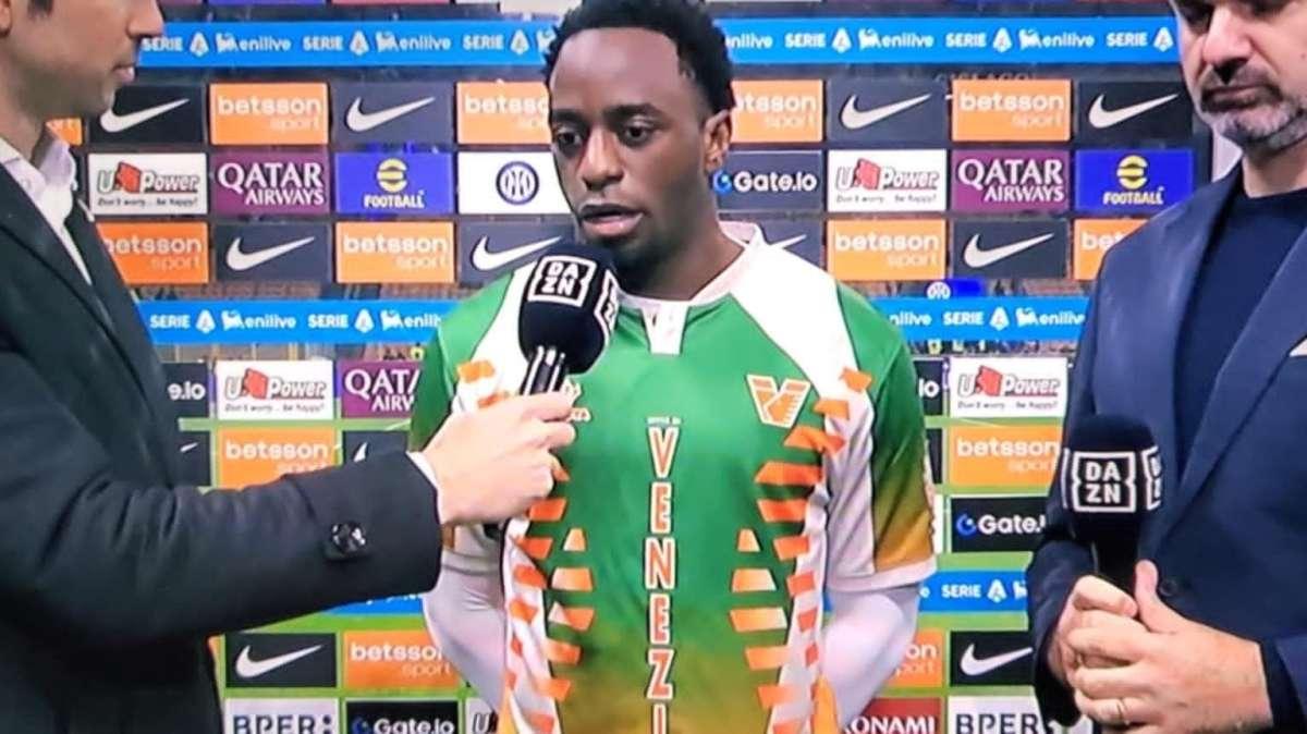 Venezia, Haps a DAZN: "Giocare a San Siro è meraviglioso, daremo tutto"