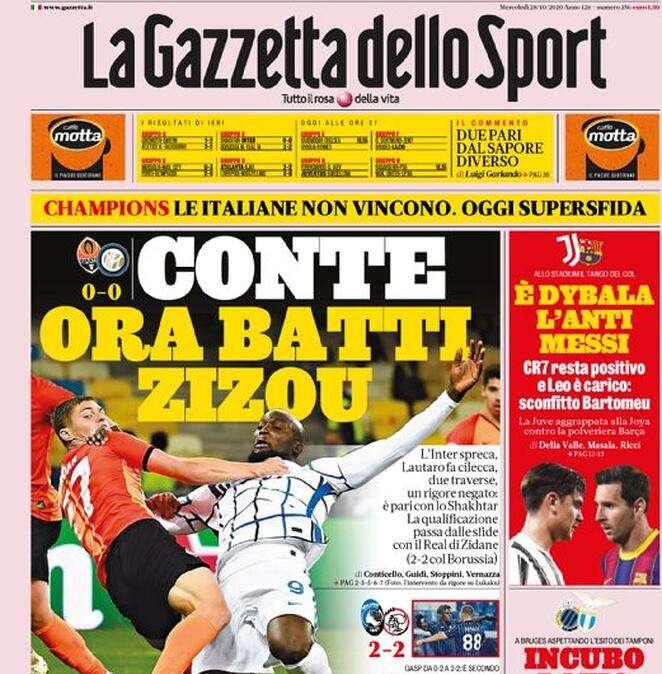 Prima GdS - Conte, ora batti Zizou!