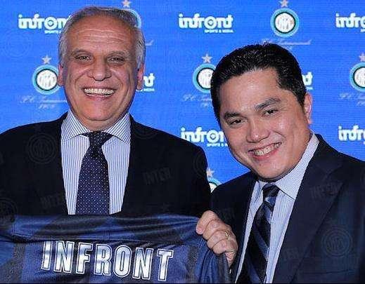 Novità per Infront, partner dell'Inter: lascia Bogarelli