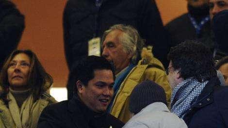 Thohir va in albergo. Niente incontro con la squadra