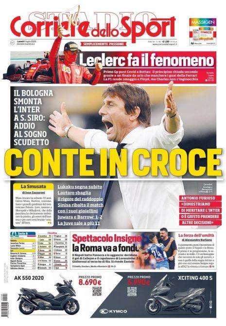 Prima CdS - Conte in croce. Addio al sogno Scudetto