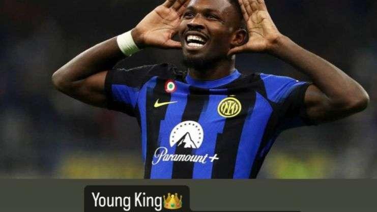 Thuram compie 27 anni, gli auguri di Arnautovic: "Buon compleanno, re giovane"