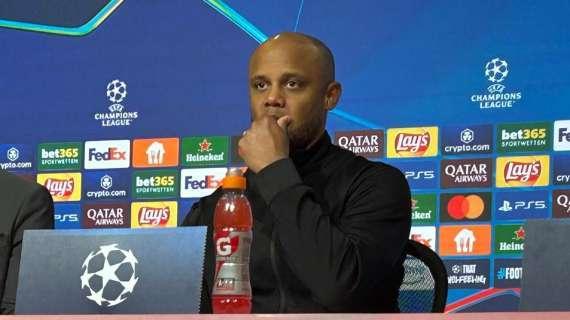 Bayern, Kompany in conferenza: "L'Inter è molto forte, è allenata benissimo. Avrei scelto sempre di fare questa partita"