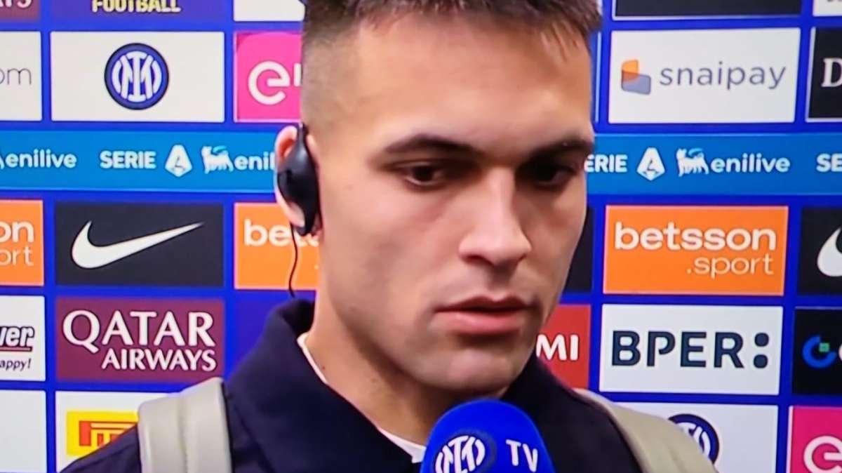 Lautaro a ITV: "Dovevamo vincere per rispondere al pari col Bologna. Napoli davanti? Facciamo la nostra strada"