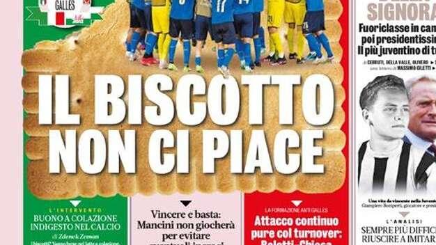 Prima pagina GdS - Eriksen a luglio a Milano. Hakimi, il Psg sale a 70 milioni