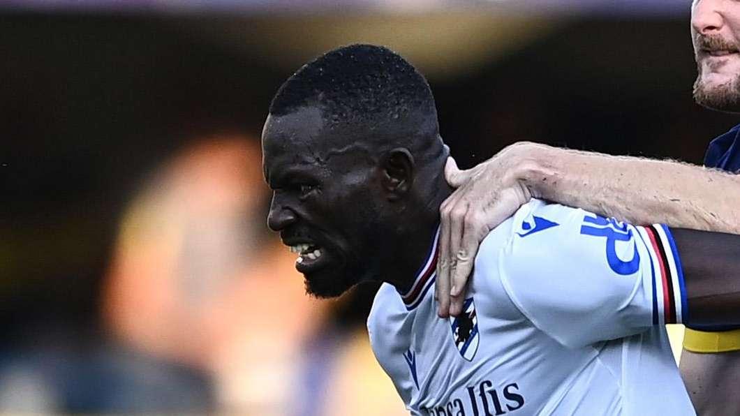 Sampdoria senza Colley contro l'Inter: il difensore è a un passo dal Besiktas