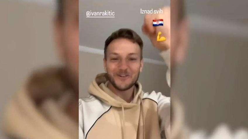 Lukaku sbaglia, Rakitic esulta e lo sfotte: "Andiamo! Lo onoreremo a Spalato!"