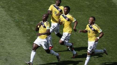 La Colombia massacra la Grecia: 3-0! Guarin fuori