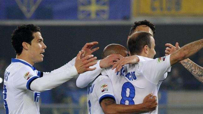 I bookies ridanno fiducia all'Inter per domani