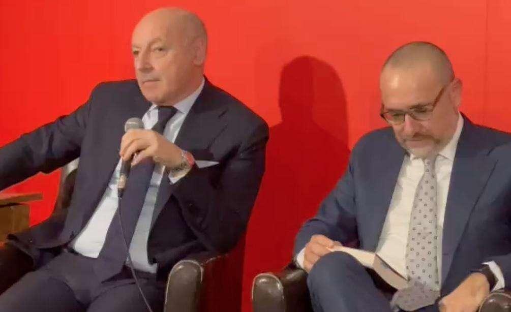 VIDEO - Marotta: "Superlega grido d'allarme nello scenario del modello Premier. Rinnovi? Ho una mia teoria"