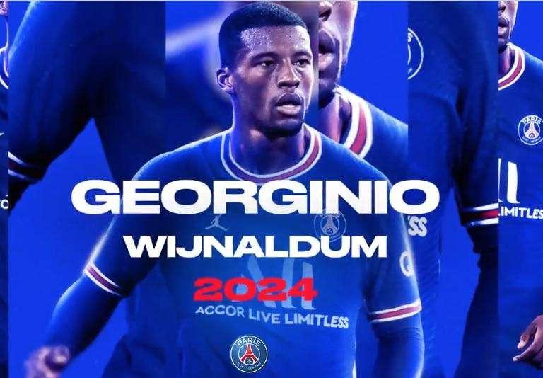 UFFICIALE - Psg, colpo Wijnaldum: l'olandese ha firmato fino al 2024 
