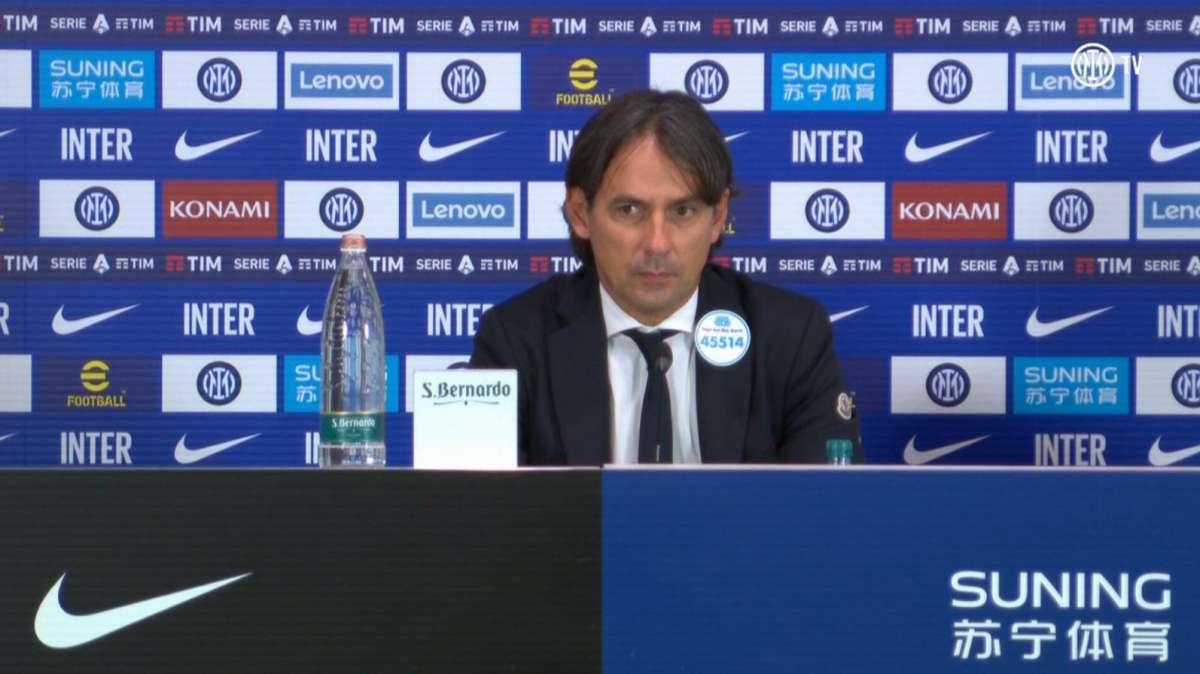 Inzaghi in conferenza: "Scudetto? Dobbiamo andare ancora più forte. Contento per Correa, arriverà il momento di Gosens" 