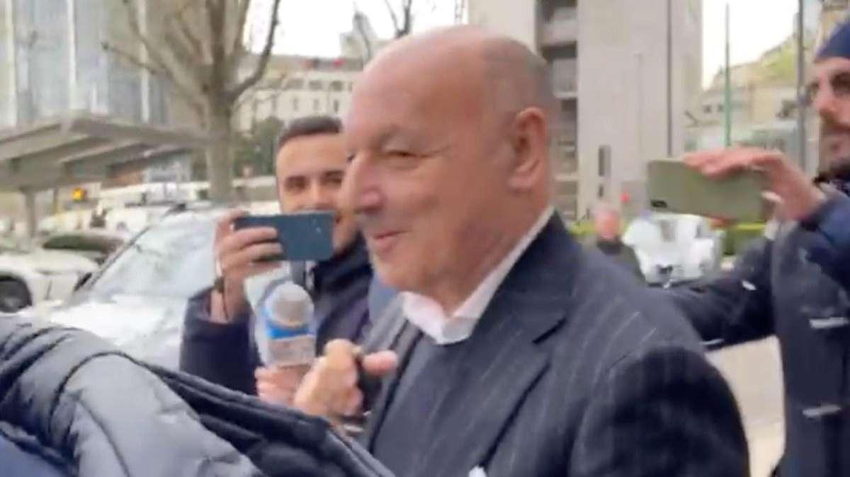 VIDEO - Marotta intercettato dopo l'assemblea di Lega: "Rinnovo di Bastoni con l'Inter? Fiducia, fiducia"