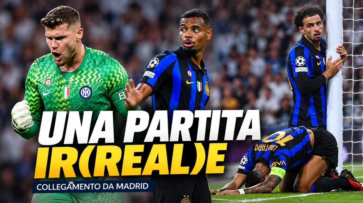 VIDEO - REAL MADRID-INTER 2-1, quanti STATI d'ANIMO! DIOUF super, PEPO da proteggere. La DIFESA e JONES...