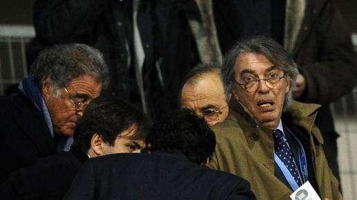 Moratti: "Credo che Ranieri ci sarà col Catania, ma ora dovrò sentirlo"