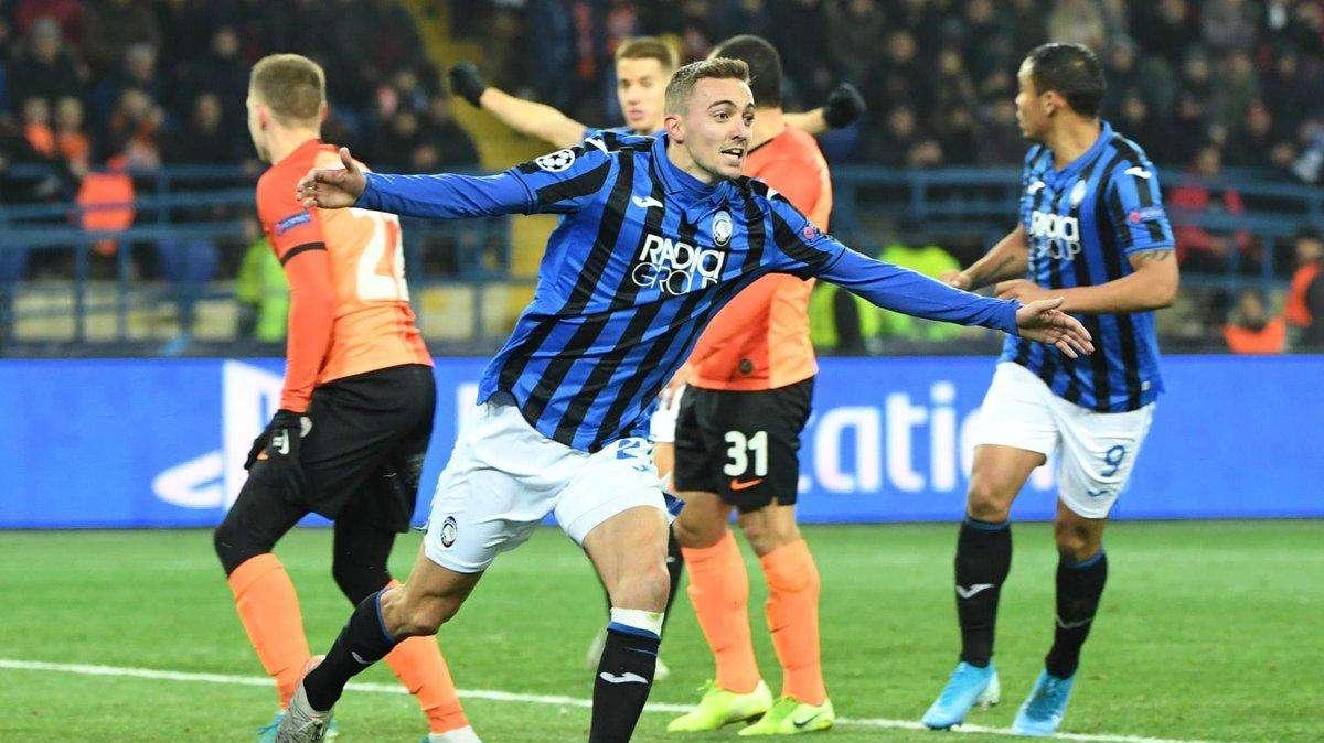 Atalanta, è storia: 3-0 in casa dello Shakthar, orobici agli ottavi di Champions