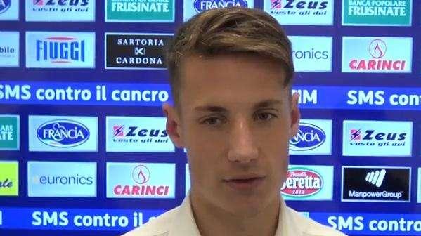 Frosinone, Pinamonti: "A San Siro per strappare punti all'Inter"