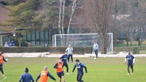 Ultimo allenamento pre-Hellas. Partenza in serata