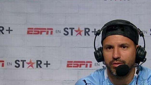 Aguero: "Il City è favorito, ma se l'Inter è in finale c'è un motivo. Il risultato non è scontato"