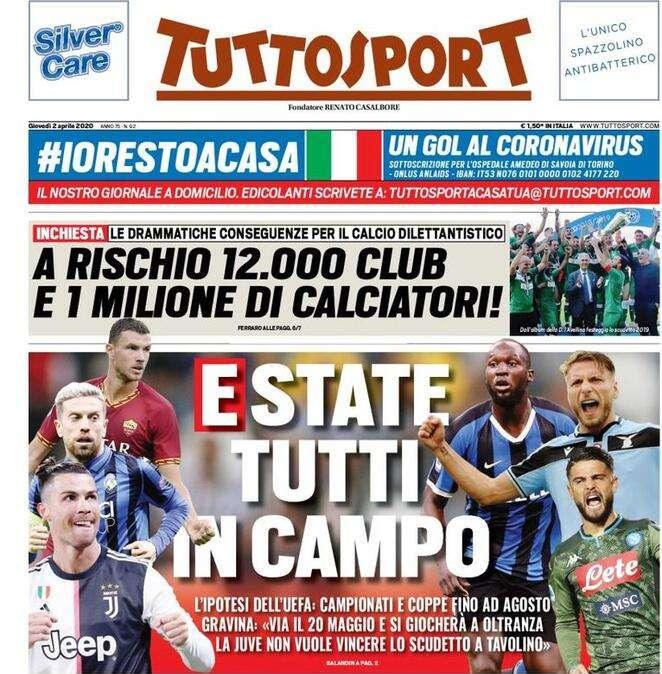 Prima Ts -  Estate tutti in campo
