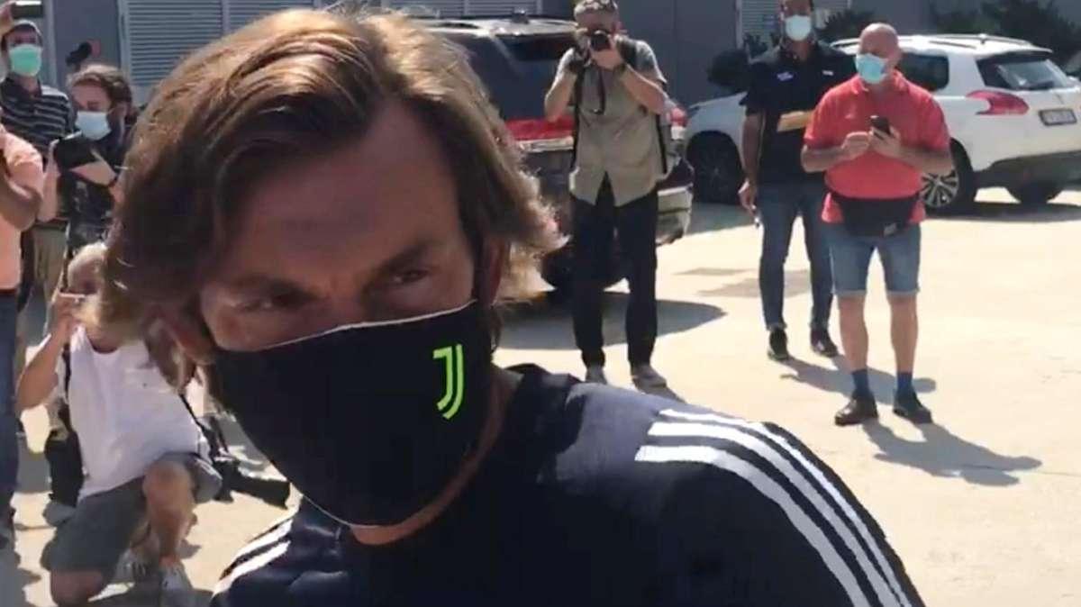 Juventus, Pirlo: "Mi aspettavo il Milan capolista. Le parole di Gattuso? Lo attendevamo per giocare"