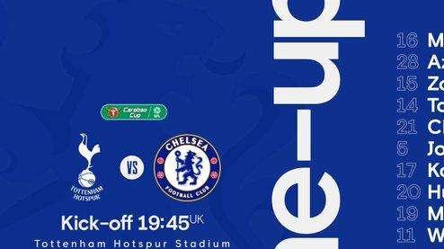 Il Chelsea fa visita al Tottenham: panchina per Kanté ed Emerson Palmieri, assente Marcos Alonso 