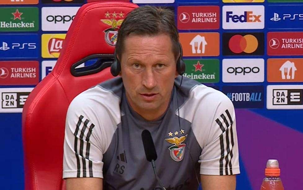 Benfica, Schmidt: "Inter tra le top d'Europa, può andare lontano in Champions. Dovremo essere al massimo"