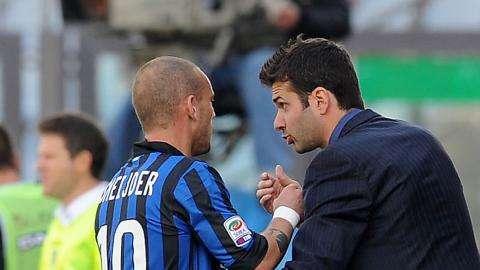 Sneijder: "Stramaccioni è il migliore dopo Mourinho"