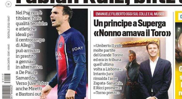 Prima TS - Verso Juve-Inter: anche Miretti e Bastoni out 