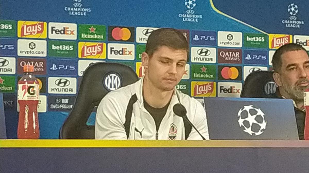 Shakhtar Donetsk, Bondar: "Domani Inter motivata non avendo fatto punti"